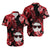 Hawaii Summer Colorful Pineapple Matching Dress and Hawaiian Shirt Red LT6 - Polynesian Pride