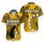 (Custom Personalised)Cook Islands Hawaiian Shirt Aitutaki LT6 Yellow - Polynesian Pride