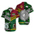 Polynesian Matching Hawaiian Shirt and Dress Vanuatu New Zealand Together Green LT8 - Polynesian Pride