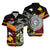 New Zealand And Papua New Guinea Hawaiian Shirt Together - Yellow LT8 Unisex Yellow - Polynesian Pride