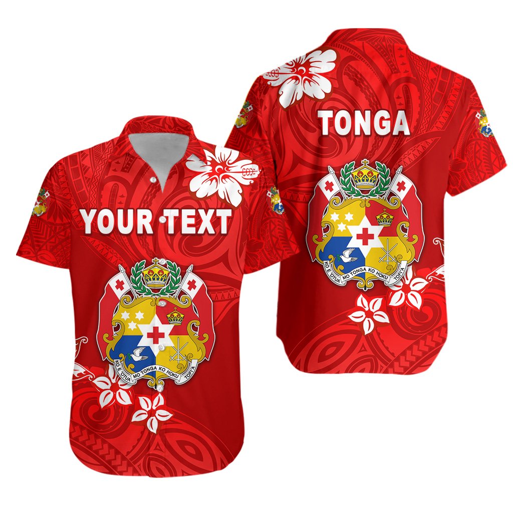 (Custom Personalised) Mate Ma'a Tonga Rugby Hawaiian Shirt Polynesian Unique Vibes - Full Red Unisex Red - Polynesian Pride