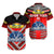 (Custom Personalised) Mate Ma'a Tonga Hawaiian Shirt Leimatu'a Bulls Creative Style - Red, Custom Text And Number LT8 Unisex Red - Polynesian Pride