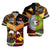Papua New Guinea And Australia Aboriginal Hawaiian Shirt Together LT8 Unisex Red - Polynesian Pride