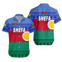 Shefa Province Hawaiian Shirt Vanuatu Pattern Traditional Style LT8 Unisex Blue - Polynesian Pride