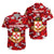 (Custom Personalised) Kolisi Tonga Hawaiian Shirt Mate Ma'a Tonga Camouflage Vibes Original, Custom Text and Number Unisex Red - Polynesian Pride