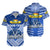 (Custom Personalised) Mate Ma'a Tonga Hawaiian Shirt Leimatu'a Bulls Creative Style - Blue LT8 Unisex Blue - Polynesian Pride