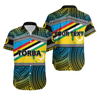 (Custom Personalised)Torba Province Hawaiian Shirt Of Vanuatu Polynesian Patterns LT6 Unisex Blue - Polynesian Pride
