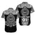 (Custom Personalised) Marquesas Islands Hawaiian Shirt Marquesan Tattoo Simplified Version - Black LT8 - Polynesian Pride