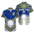(Custom Personalised) Nauru Polynesian Flag Hawaiian Shirt Creative Style - Blue NO.1, Custom Text And Number LT8 Unisex Blue - Polynesian Pride
