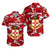 (Custom Personalised) Kolisi Tonga Hawaiian Shirt Mate Ma'a Tonga Camouflage Vibes Original Unisex Red - Polynesian Pride
