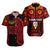 (Custom Personalised) Marquesas Islands Hawaiian Shirt Marquesan Tattoo Original Style - Red LT8 - Polynesian Pride