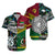Polynesian Matching Hawaiian Shirt and Dress Vanuatu New Zealand Together Paua Shell LT8 - Polynesian Pride