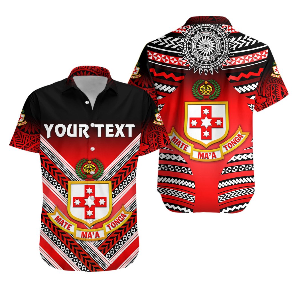 (Custom Personalised) Kolisi Tonga Hawaiian Shirt Mate Ma'a Tonga Creative Style Unisex Red - Polynesian Pride