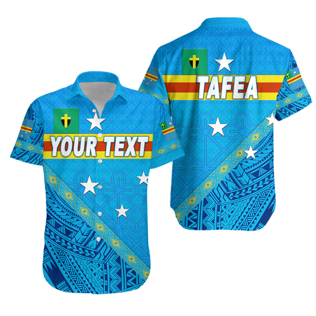 (Custom Personalised) Tafea Province Hawaiian Shirt Vanuatu Pattern Unique Style LT8 Unisex Blue - Polynesian Pride