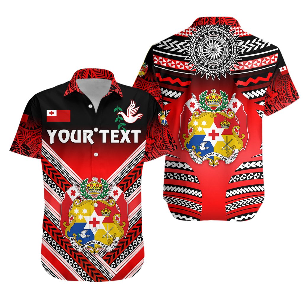(Custom Personalised) Mate Ma'a Tonga Rugby Hawaiian Shirt Polynesian Creative Style Unisex Red - Polynesian Pride