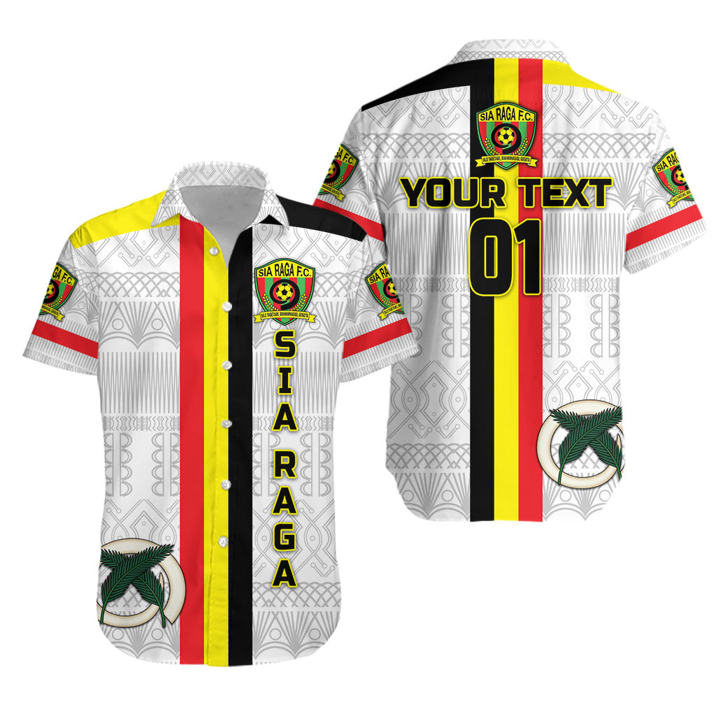 (Custom Personalised) Vanuatu Sia Raga Football Club Hawaiian Shirt Simple Style LT8 Unisex White - Polynesian Pride