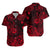 Hawaii Shaka Polynesian Matching Dress and Hawaiian Shirt Matching Couples Outfit Unique Style Red LT8 - Polynesian Pride