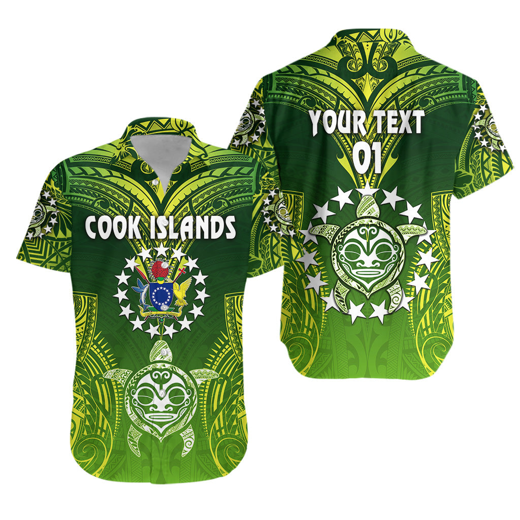 (Custom Personalised Text And Number) Cook Islands Hawaiian Shirt Happy Independence Anniversary LT8 Unisex Red - Polynesian Pride