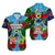 Malampa Fiji Day Hibiscus Hawaiian Shirt Style LT6 Unisex Blue - Polynesian Pride