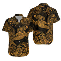 Hawaii Hammer Shark Polynesian Hawaiian Shirt Unique Style - Gold LT8 - Polynesian Pride