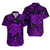 Hawaii Turtle Polynesian Hawaiian Shirt Plumeria Flower Unique Style - Purple LT8 - Polynesian Pride