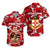 (Custom Personalised) Kolisi Tonga Hawaiian Shirt Mate Ma'a Tonga Camouflage Vibes Lion Ashburton Unisex Red - Polynesian Pride