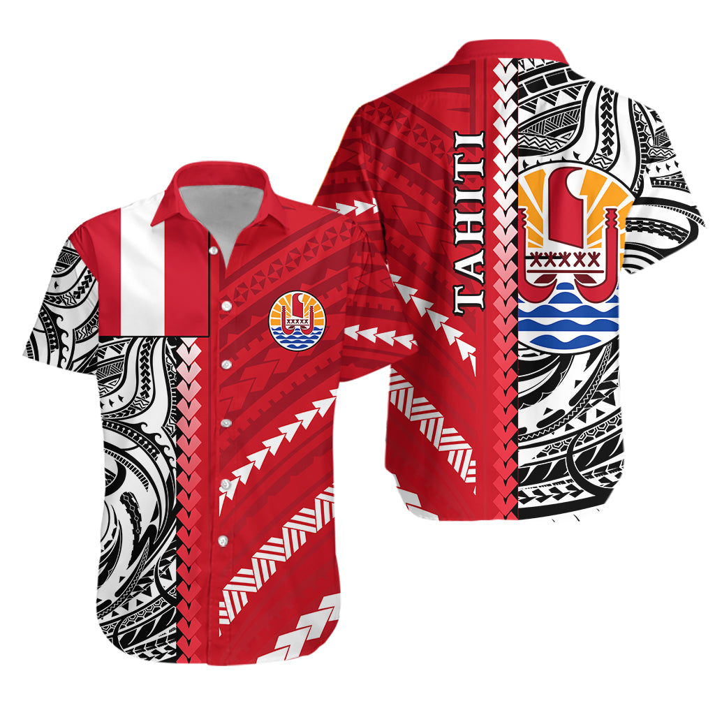 Tahiti Unique Hawaiian Shirt Polynesia Pattern LT13 Unisex Red - Polynesian Pride