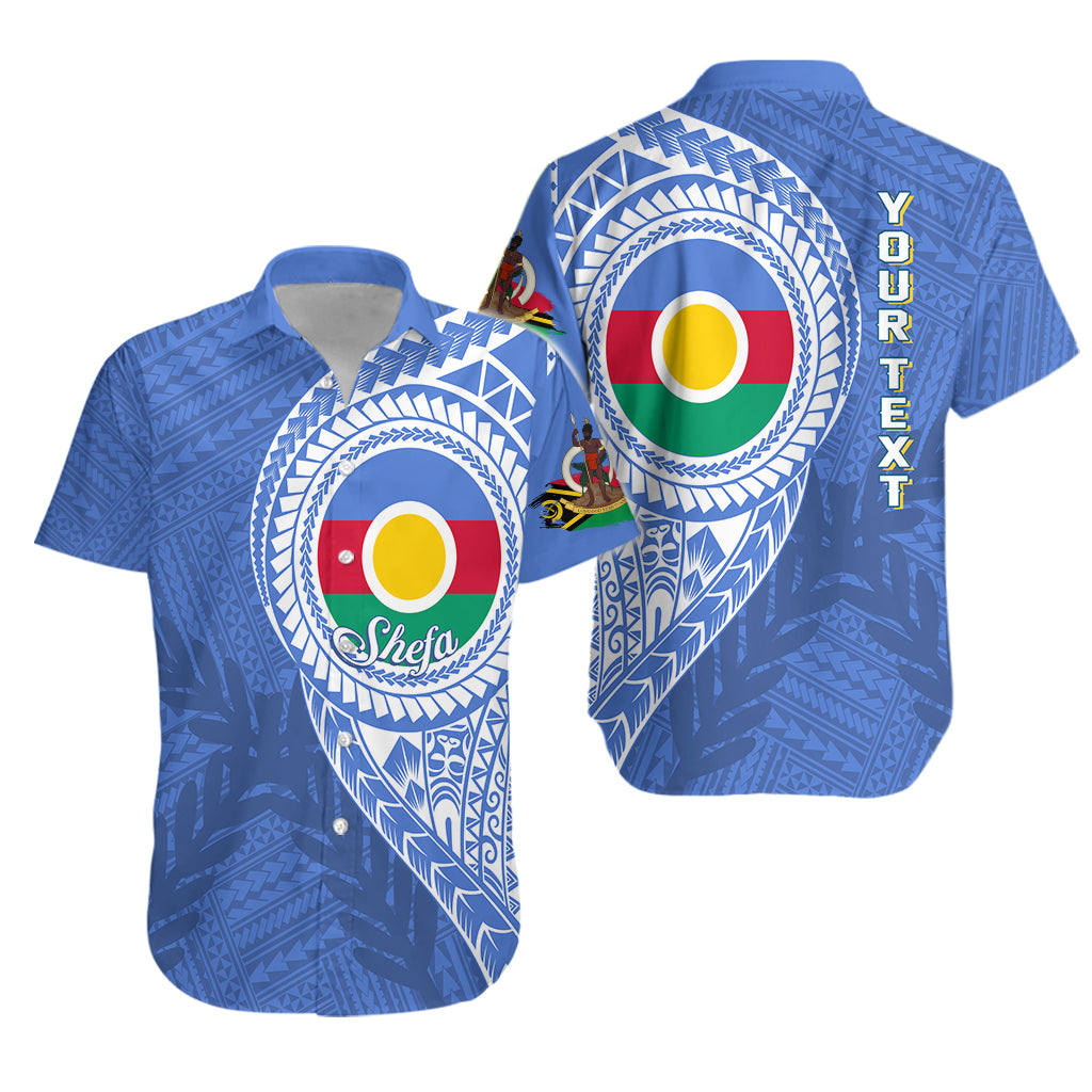 (Custom Personalised) Vanuatu Shefa Province Hawaiian Shirt Shefa Emblem LT7 Unisex Blue - Polynesian Pride