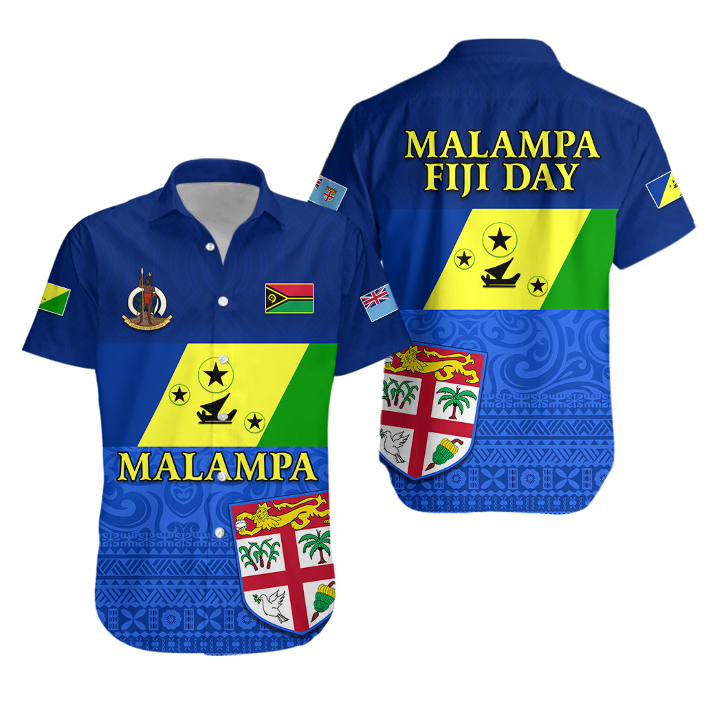 Malampa Fiji Day Hawaiian Shirt Vanuatu Proud LT13 Unisex Blue - Polynesian Pride
