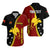 Personalised Papua New Guinea Hawaiian Shirt 47th Independence Anniversary - Motu Revareva LT7 Unisex Red - Polynesian Pride