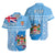 Fiji Dreamy Hawaiian Shirt Tapa Pattern LT13 Unisex Blue - Polynesian Pride