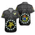 The Kuki's Hawaiian Shirt Cook Islands Rugby Black LT13 Unisex Black - Polynesian Pride