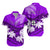 Personalised Fiji Day Hawaiian Shirt Flying Fijians Masi Kesa Style - Violet LT7 Unisex Violet - Polynesian Pride