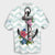 Hawaiian Anchor Hibiscus Wave Hawaiian Shirt - AH - Polynesian Pride