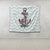 Hawaiian Anchor Hibiscus Wave Tapestry - AH - Polynesian Pride