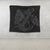 Hawaiian Anchor Poly Tribal Hibiscus Polynesian Tapestry Gray - AH - Polynesian Pride