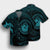 Hawaiian Coat Of Arms Turtle Polynesian Hawaiian Shirt Blue AH - Polynesian Pride