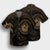 Hawaiian Coat Of Arms Turtle Polynesian Hawaiian Shirt Gold AH - Polynesian Pride