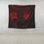 Hawaiian Coat Of Arms Turtle Polynesian Tapestry Red AH - Polynesian Pride
