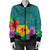 Hawaiian Colorful Hibiscus Polynesian Bomber Jacket - AH - Polynesian Pride