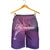 Hawaiian Dolphin Violet Polynesian Men's Shorts - AH - Polynesian Pride