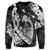 Hawaiian Fish Hook Hibiscus Banzai Surfing Polynesian Sweatshirt - AH - Polynesian Pride