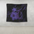 Hawaiian Fish Hook Hibiscus Plumeria Polynesian Tapestry - Purple - AH - Polynesian Pride