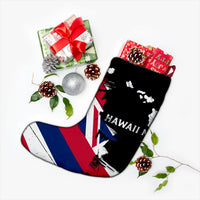 Hawaiian Flag Hawaii Map Nei Polynesian Christmas Stocking - Classic Style - Polynesian Pride