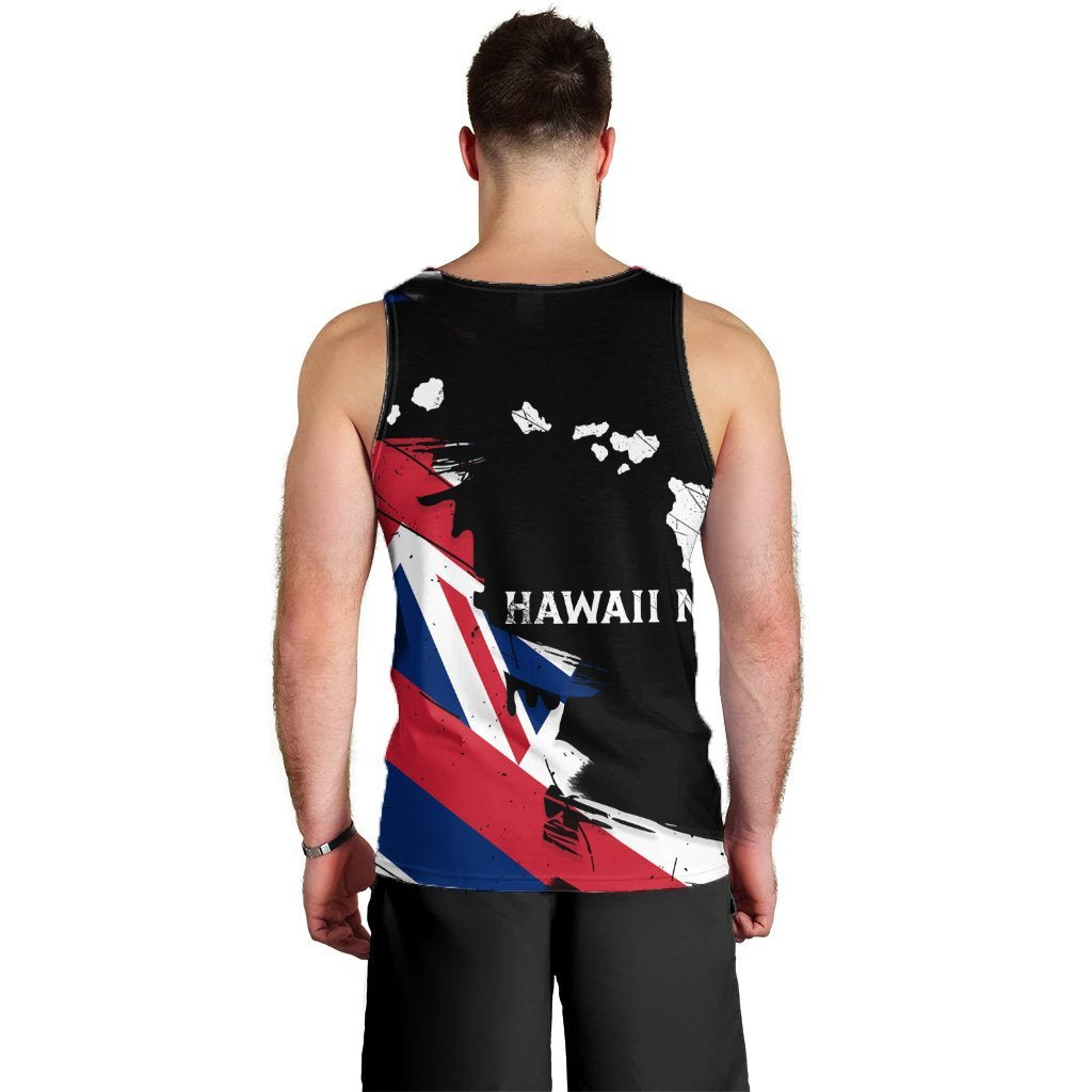 Hawaiian Flag Hawaii Map Nei Polynesian Tank Top - Classic Style - Polynesian Pride