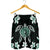 Hawaiian Greenie Turtle Plumeria Men's Shorts AH - Polynesian Pride