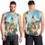 Hawaiian Hibiscus Aloha Hula Girl Dance On The Beach Tank Top - AH - Polynesian Pride