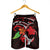 Hawaiian Hibiscus And Plumeria Flower Polynesian Men's Shorts - AH - Polynesian Pride