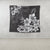 Hawaiian Hibiscus Black And White Polynesian Tapestry - AH - Polynesian Pride