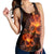 Hawaiian Hibiscus Fire Polynesian Racerback Tank - AH - Polynesian Pride